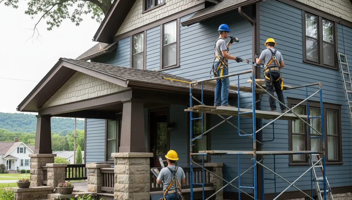 Vinyl siding service in Cincinnati, OH for home exterior protection and curb appeal