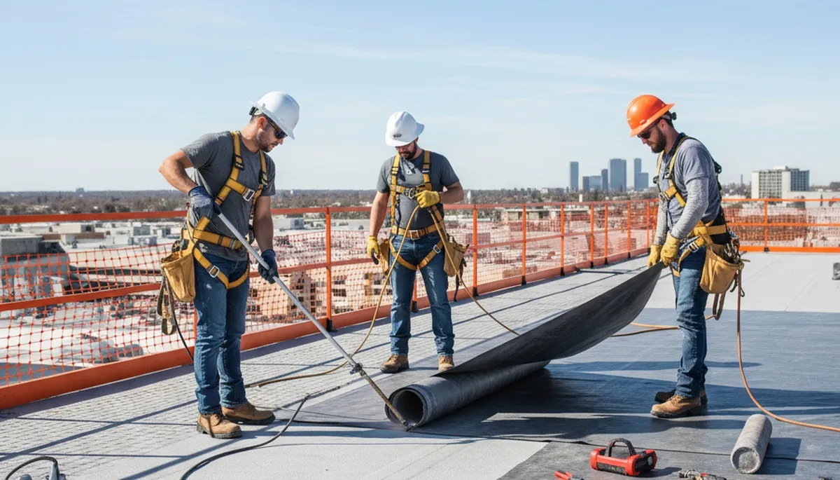 Commercial roofing service in Cincinnati, OH for durable weather protection