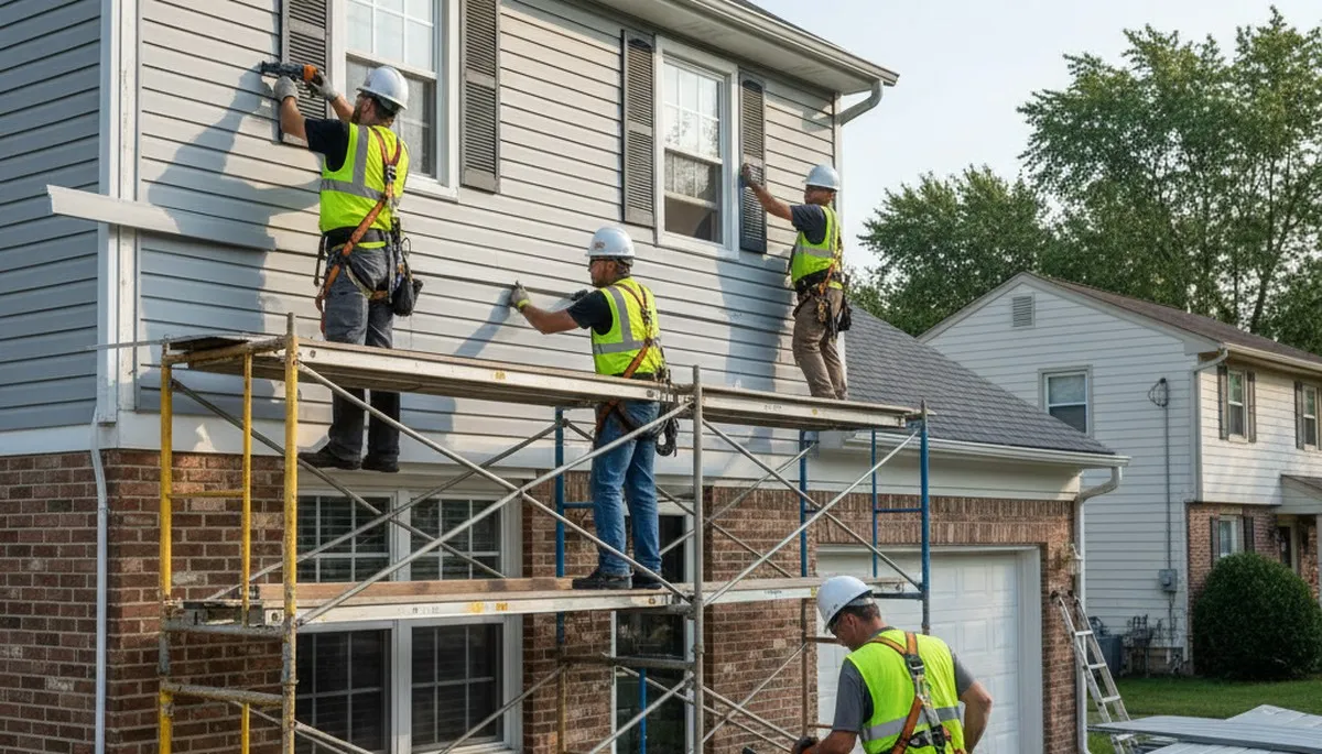 Vinyl siding service in Cincinnati, OH for home exterior replacement and installation