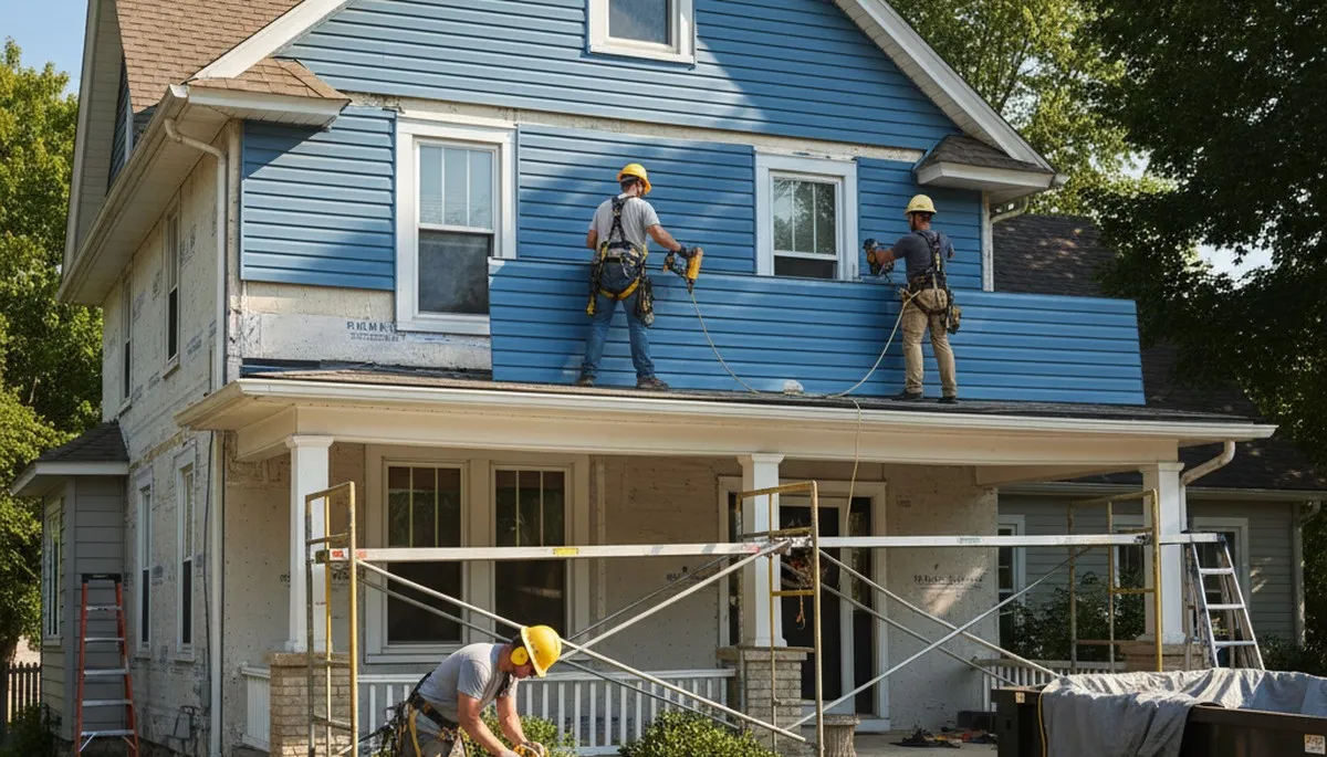 Cincinnati, OH vinyl siding installation by a local siding contractor