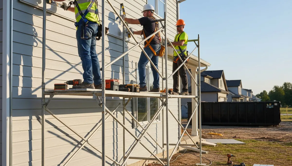 Vinyl siding installation for Cincinnati, OH homes by FX Remodeling & Exteriors